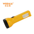 wholesale portable solar power rechargeable led flashlight with strong battery